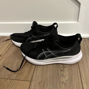 Black and White Running Shoes